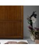 Armadio 2 porte scorrevoli legno classico noce 282x66x248