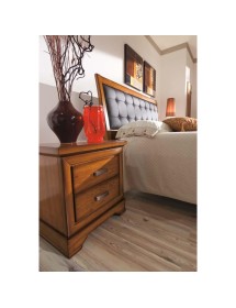 Letto matrimoniale classico ecopelle noce bassano 170x226x126