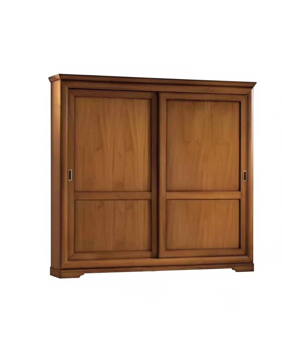 Armadio 2 porte scorrevoli legno classico noce bassano 285x63x253