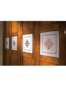 Camera completa classica legno noce bassano