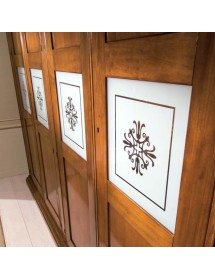 Camera completa classica legno noce bassano