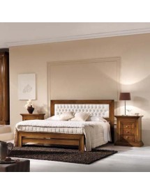 Camera completa classica legno noce bassano