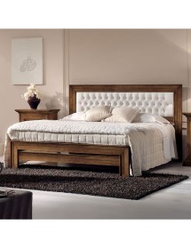 Camera completa classica legno noce bassano