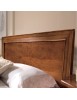 Letto matrimoniale classico noce bassano 183x210x117