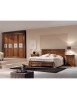 Letto matrimoniale classico noce bassano 183x210x117