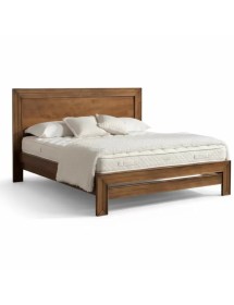 Letto matrimoniale classico noce bassano 183x210x117