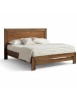 Letto matrimoniale classico noce bassano 183x210x117