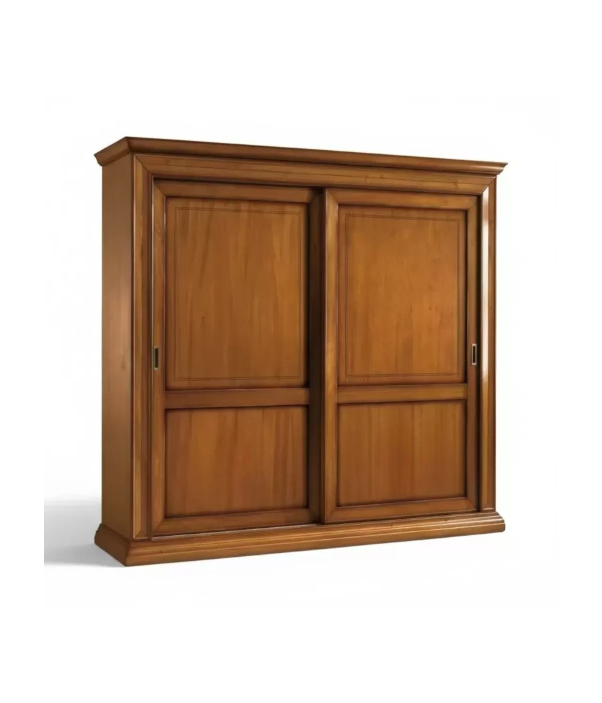 Armadio 2 porte scorrevoli classico noce bassano 286x66x252