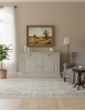 Credenza madia 2 porte legno shabby bianco anticato 177x48x110