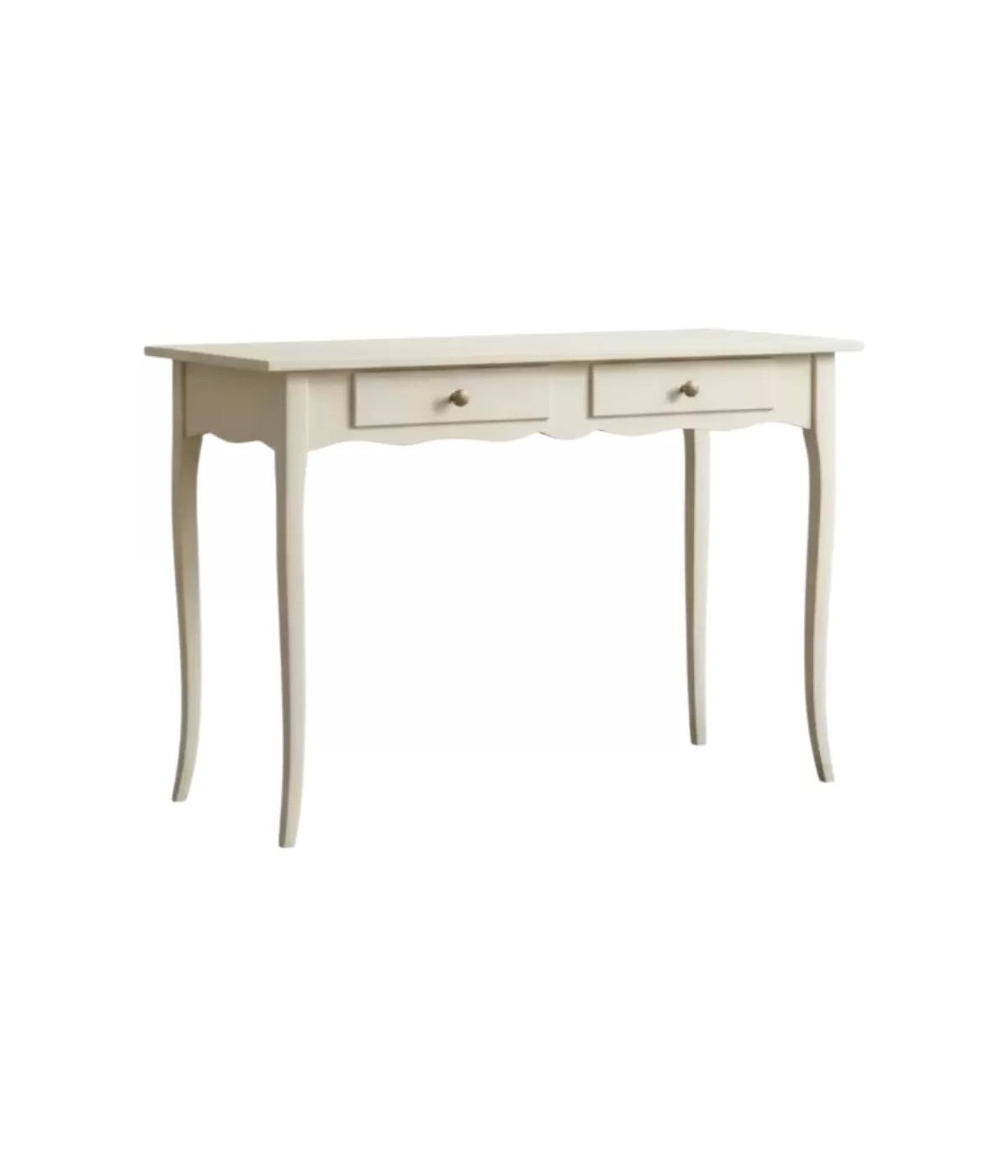 Scrivania 2 cassetti legno shabby vari colori 110X55x80 (1250)