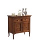MOBILI 2G - MADIA CREDENZA CLASSICA IN LEGNO 2 PORTE 2 CASSETTI 88x47x91 vista frontale