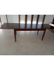 Set tavolo rettangolare 120x80 130x85 140x80 160x85 allungabile con 4/6 sedie imbottite