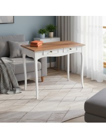 CONSOLLE IN LEGNO BICOLORE SHABBY VARI COLORI 101X54X80