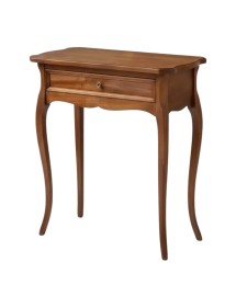 CONSOLLE IN LEGNO 1 CASSETTO ARTE POVERA L.62 P.31 H.70