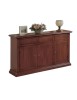 Credenza 3 porte arte povera legno noce vari colori 162X47X97