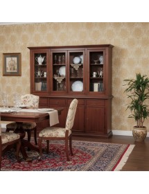 Soggiorno completo arte povera legno noce bassano