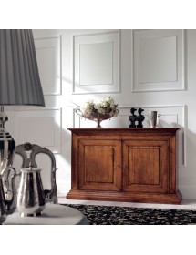 Credenza 2 porte 2 cassetti arte povera legno vari colori 184X58X118