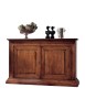 Credenza 2 porte 2 cassetti arte povera legno vari colori 184X58X118