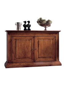 Credenza 2 porte 2 cassetti arte povera legno vari colori 184X58X118