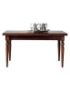 Tavolo allungabile rettangolare classico tornito vari colori 160X90x80