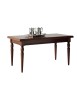 Tavolo allungabile rettangolare classico tornito vari colori 160X90x80
