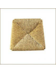 Sedia legno classica noce traforata seduta paglia vari colori 44x46x96