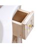 MOBILE BAGNO LEGNO BAROCCO AVORIO DECAPE' ORO L.105 P.35