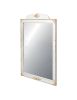 MOBILE BAGNO LEGNO BAROCCO AVORIO DECAPE' L.85 P.35