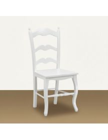 SEDIA PROVENZALE COUNTRY LEGNO MASSELLO SEDUTA LEGNO VARI COLORI