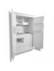 Armadio cucina arte povera legno 2 porte bianco 135X70X210