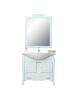 Mobile bagno classico legno grigio shabby chic L.85 P.50