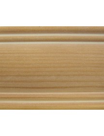 MOBILI 2G - Armadio 2 porte in legno laccato azzurro e miele arte povera L.125 x P.60 H.200