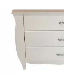 Mobile bagno classico legno bianco shabby chic L.120 P.60