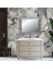 Mobile bagno classico legno grigio shabby chic L.120 P.60