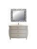Mobile bagno classico legno grigio shabby chic L.120 P.60