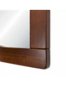 Mobile bagno classico con colonna legno tinta noce L.110 P.60