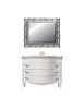 Mobile bagno legno bianco shabby chic L.110 P.65