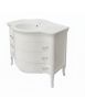 Mobile bagno legno bianco shabby chic L.110 P.65