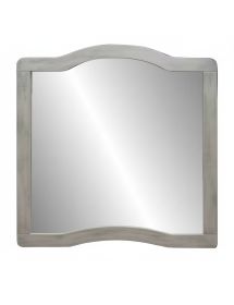 MOBILE BAGNO LEGNO SHABBY BIANCO PATINATO ARGENTO L.110 P.60