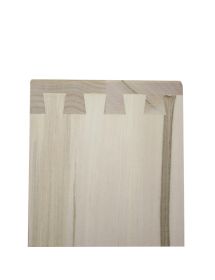 Cristalliera legno arte povera 2 ante 2 cassetti intarsio L.135 P.50 H.208