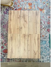 Tavolino trasformabile moderno allungabile piano rovere rustico gam...