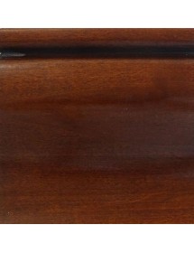 MOBILI 2G - VETRINA IN LEGNO MASSELLO 2 PORTE VETRI CURVI ANTERIORI MISURA L.159 P.47 H.212