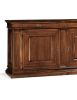MADIA CREDENZA 2 PORTE IN LEGNO TINTA NOCE L.213 P.55 H.115