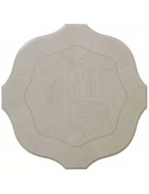 Tavolino rotondo fisso Legno intagliato grezzo 50x50x60