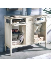 MADIA LIBRERIA IN LEGNO A RIBALTE VARI COLORI L.120 P.38 H.95