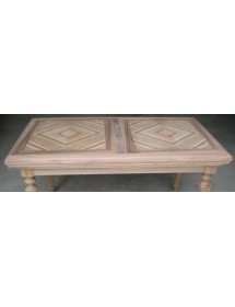 MOBILI 2G - TAVOLO ALLUNGABILE LEGNO NOCE A SERRANDINA L.160 x P.90 H.80