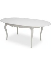 Tavolo ovale allungabile classico legno vari colori 160X110x78