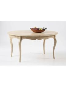 Tavolo ovale allungabile classico legno vari colori 160X110x78