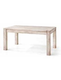 MOBILI 2G - TAVOLO RETTANGOLARE ALLUNGABILE LEGNO L.160 P.90 H.77