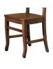 Sedia classica legno massello vari colori seduta legno 44X48X96